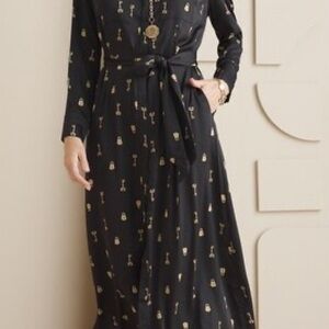 Chico’s key pattern dress